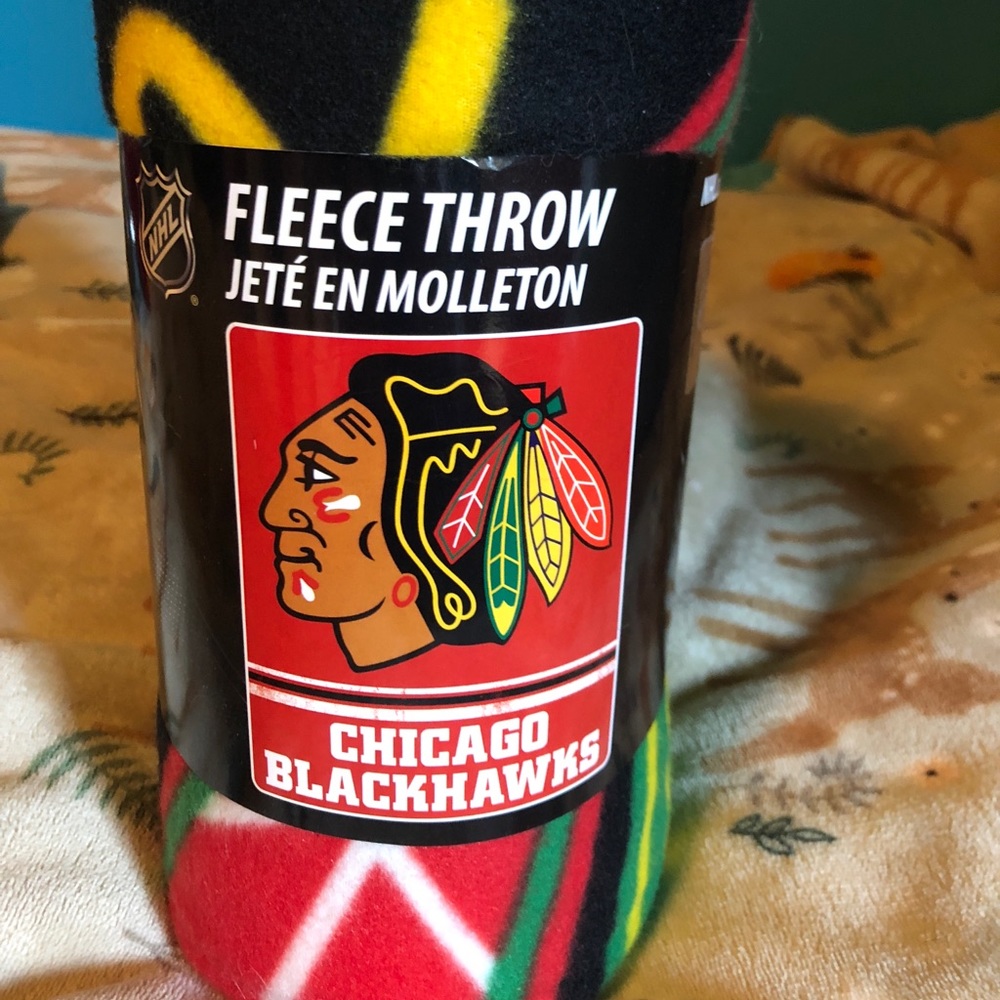 Chicago Blackhawks Fleece Blanket